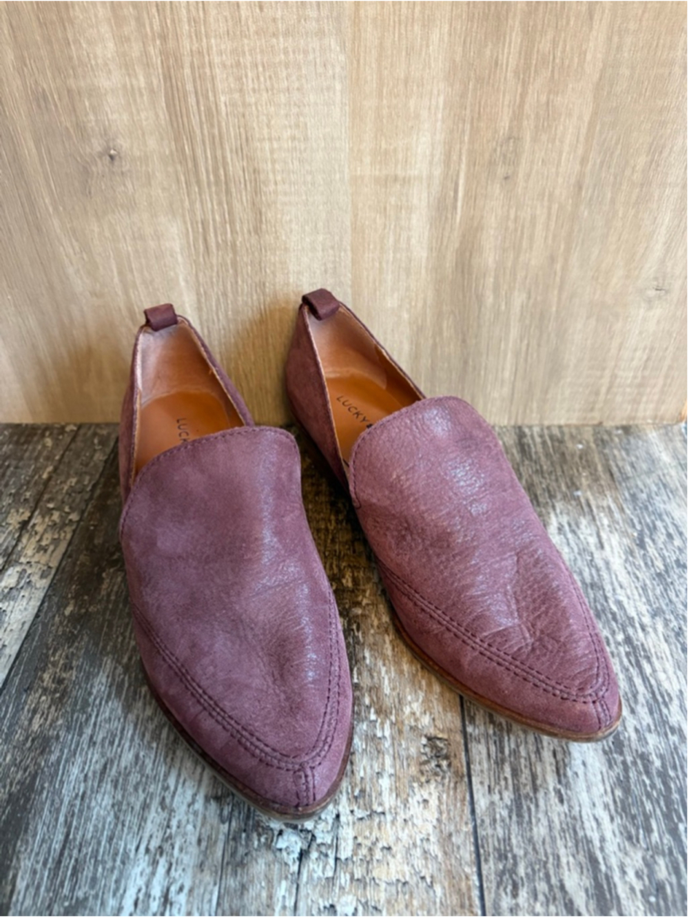 Lucky Brand Mahzan Leather Loafer Bootie Size 6.5
